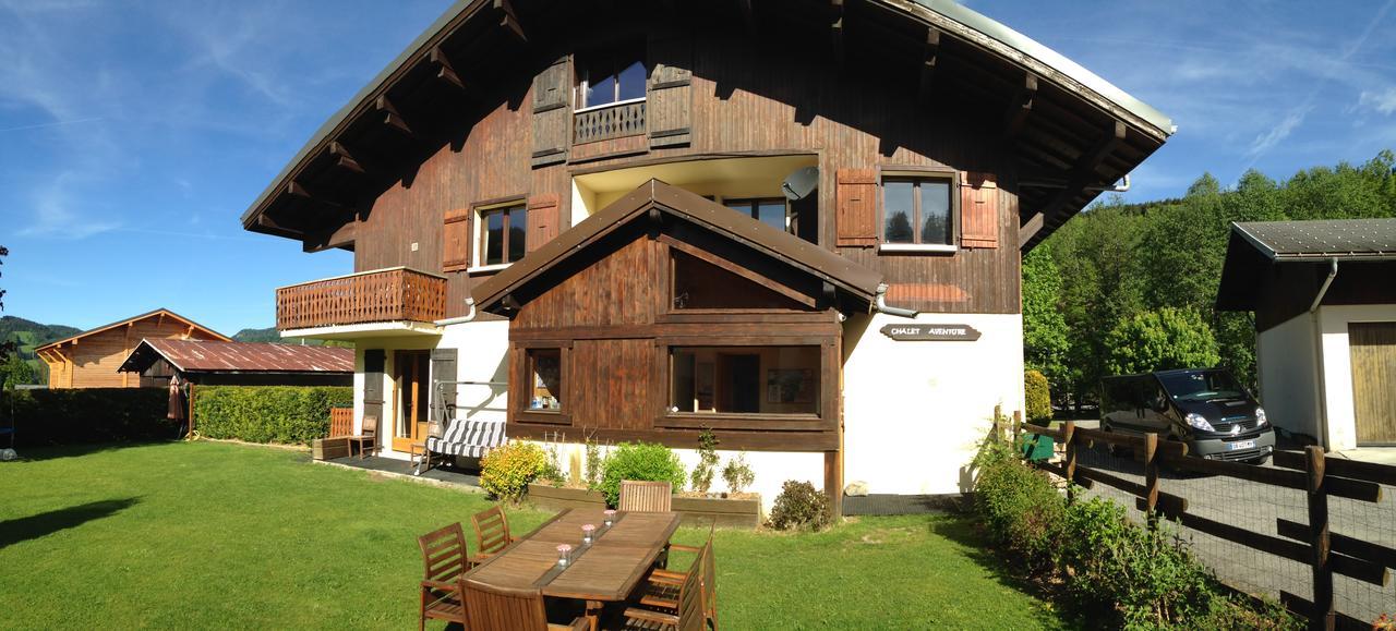 Chalet Aventure B&B Ле-Гет Экстерьер фото